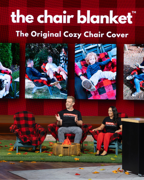 Chair Blanket™ Founders Appear on Shark Tank With New Outdoor Comfort Innovation