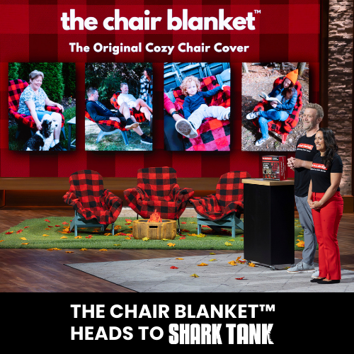 From Backyard Idea to National Spotlight: The Chair Blanket™ Heads to Shark Tank